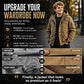 Men's Plush-Lined Hooded Utility Jacket