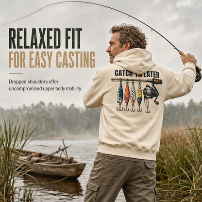 Elastic Ribbing & Comfortable Fit, Classic Casual — Men’s Vintage Hoodie 👕✨