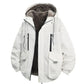 Men's Plush-Lined Hooded Parka Jacket