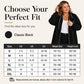 Women's Casual Longline Zip-Up Hooded Jacket