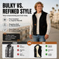 Unisex Winter Plush-Lined Warm Vest
