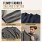 Mens Long Sleeve Jacquard Crew Neck Sweatshirt Loose Fit Thickened Autumn Winter Top Plus Size