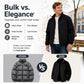 Men's Windproof Full-Zip Thermal Jacket