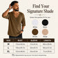 Men's Casual V-Neck Knit T-Shirt