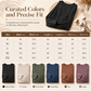 🧶Soft Knit, Multi-Color Versatile🍂 Women's Crewneck Knit Sweater – Stretch & Shape-Retaining, Six Autumn Shades | Easy to Pair with Denim, Boots & Skirts ✨