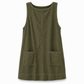 Women's Casual Corduroy Sleeveless Tank Dress