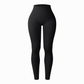 High Waisted Seamless Ribbed Yoga Pants Workout Gym Leggings Athletic Tights