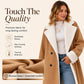 Women's Elegant Woollen Coat — Winter 🧥