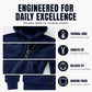 Men's Winter Warm Hooded Zip-Up Coat