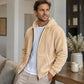 Men's Winter Warm Hooded Zip-Up Coat