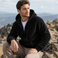 Men's Winter Warm Hooded Zip-Up Coat