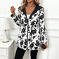 Women's Reversible Leopard Print Hooded Jacket