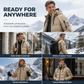Men's Hooded Reversible Warm Coat