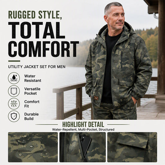 Women's Stylish Camouflage Hooded Jacket