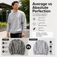 Men's Cable Knit Crewneck Sweatshirt