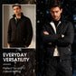 Men's Stylish Warm Jacket & Pants Two-Piece Set
