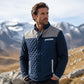 Men's Casual Stand Collar Warm Quilted Jacket