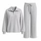 Women's Knitted Pullover & Wide-Leg Pants 2-Piece Set