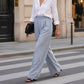 Women's Lightweight High-Waist Wide-Leg Pants
