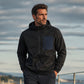 Men's Outdoor Windbreaker Jacket with Detachable Hood