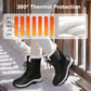 👢 Women's Waterproof Plush-Lined Mid-Calf Snow Boots