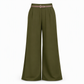 Women's Casual Wide Leg Suit Pants Autumn Winter Long Trousers