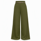 Women's Casual Wide Leg Suit Pants Autumn Winter Long Trousers