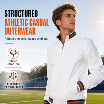 Men's Casual Solid Color Jacket