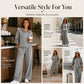 Women's Casual Hoodie and Lounge Pants Set