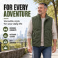 Men's Reversible Stand Collar Warm Vest