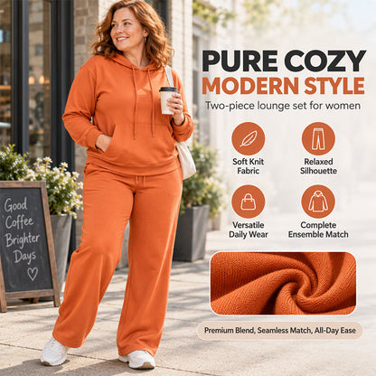 Women's Casual Loose 2-Piece Lounge Set