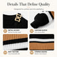 Women's Casual Off Shoulder Striped Sweater