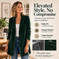 Women's Casual Corduroy Button-Down Jacket