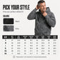 Men's Vintage Tie-Dye Zip-Up Hoodie