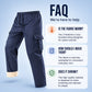 Men's Warm Plush-Lined Cargo Pants