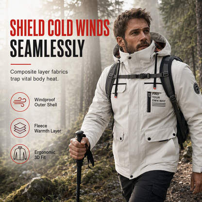 Men's Casual Warm Parka Jacket