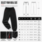 Women's Fleece Lined Winter Jogger Pants with Zipper Pockets