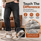 Men's Thick Plush-Lined Stretch Jeans