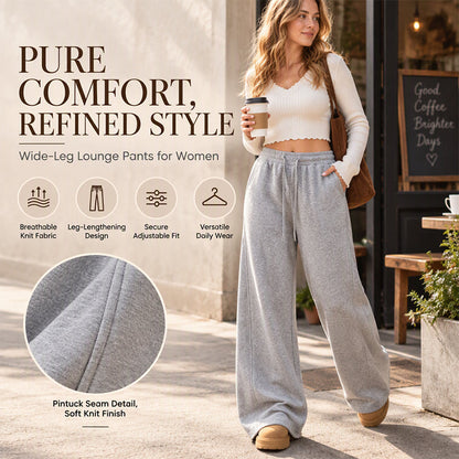 Women's Casual Cozy Wide Leg Sweatpants
