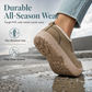 Women's Slip On Snow Boots Warm Comfortable Non Slip Winter Cotton Shoes with Wide Fit