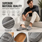 🤎 Men's Faux Suede Platform Slip-On Half Slippers