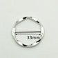 Elegant Metal Shirt Corner Buckle