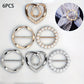 Elegant Metal Shirt Corner Buckle