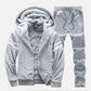 Men's Thickened Hooded Sweatshirt & Pants Set