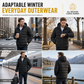 Men's Casual Winter Short Cotton-Padded Warm Insulated Coat