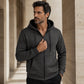 Men's Warm-Lined Full-Zip Hooded Sweatshirt