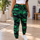Women's Casual Camouflage Cargo Joggers