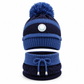 Women Winter Warm Knit Hat with Face Mask and Neck Warmer Windproof Ear Protection Beanie for Cycling