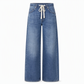Women's Casual Loose Fit Wide Leg Denim Jeans