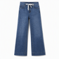 Women's Casual Loose Fit Wide Leg Denim Jeans